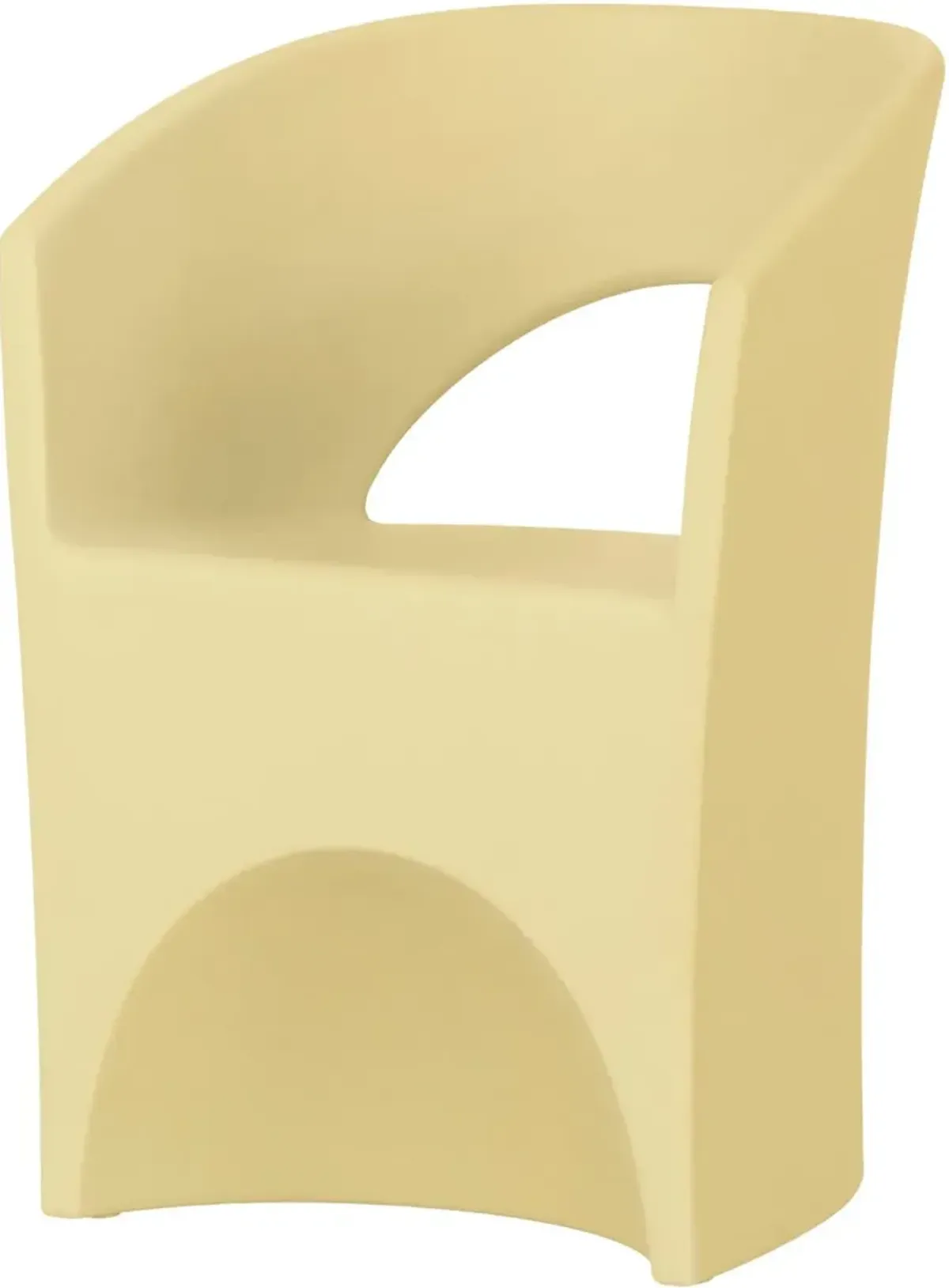 Dalya Light Yellow Outdoor Patio Chair - South Shore