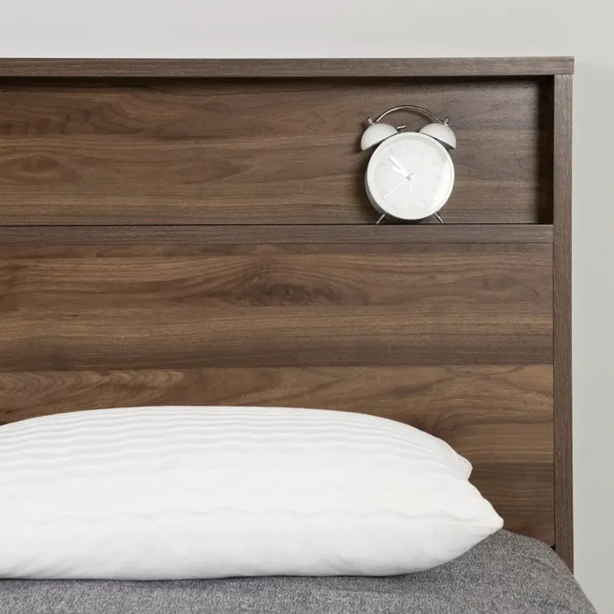 Musano Walnut Full-Queen Bed and Headboard