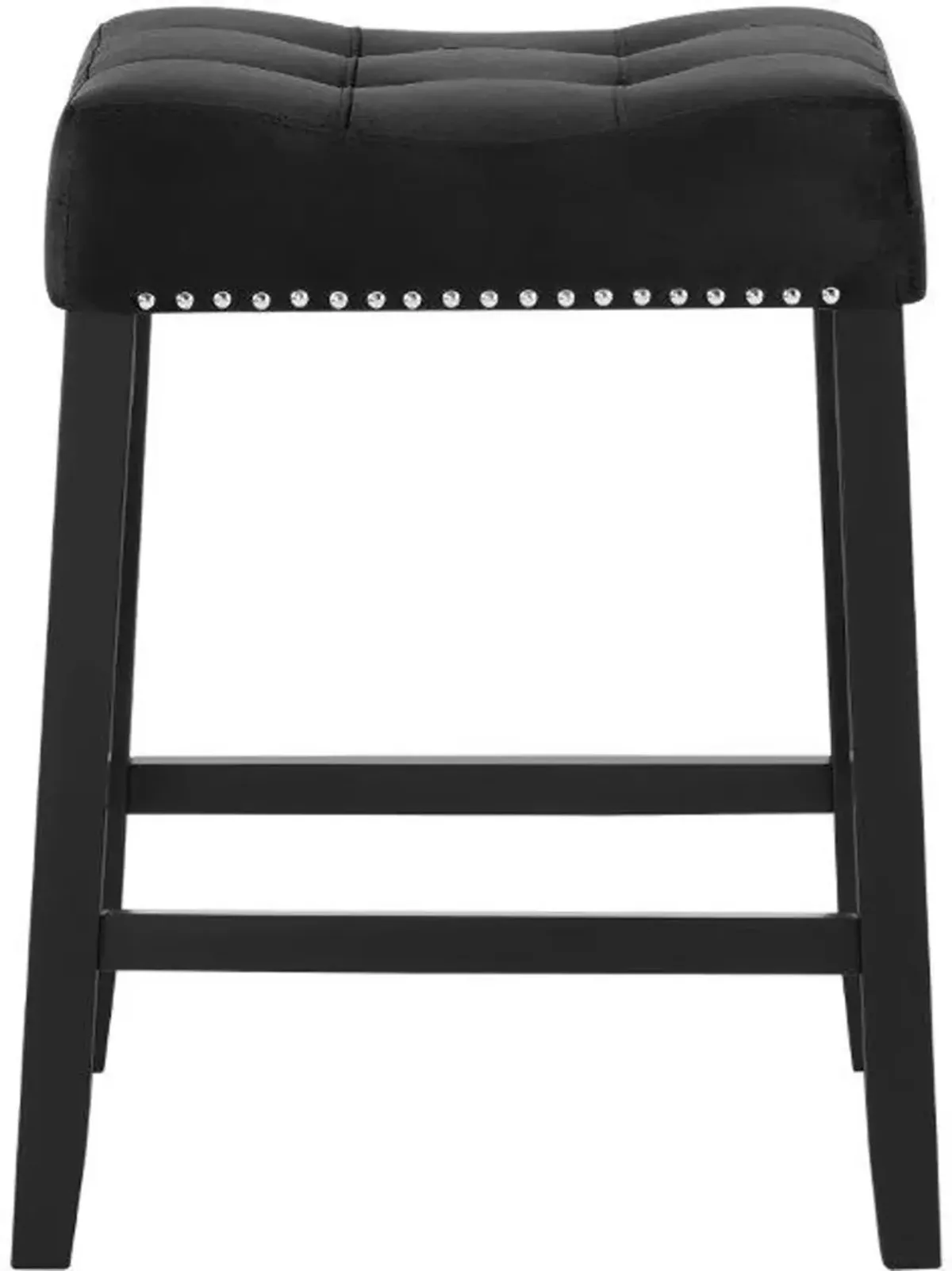 Lennon Black Counter Height Stool