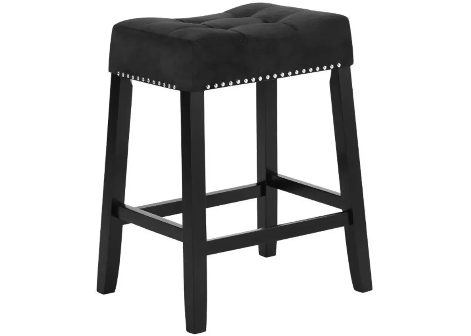 Lennon Black Counter Height Stool