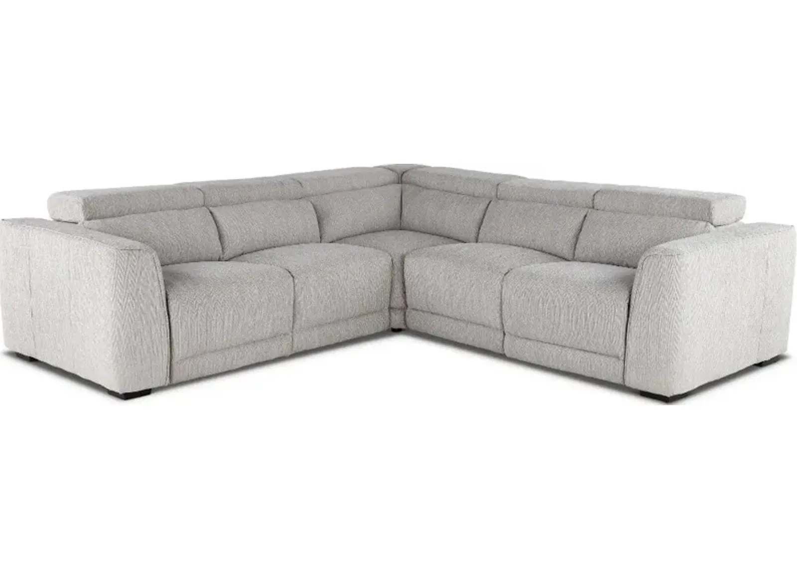 Noho Bisque 3-Piece Power Reclining Sectional