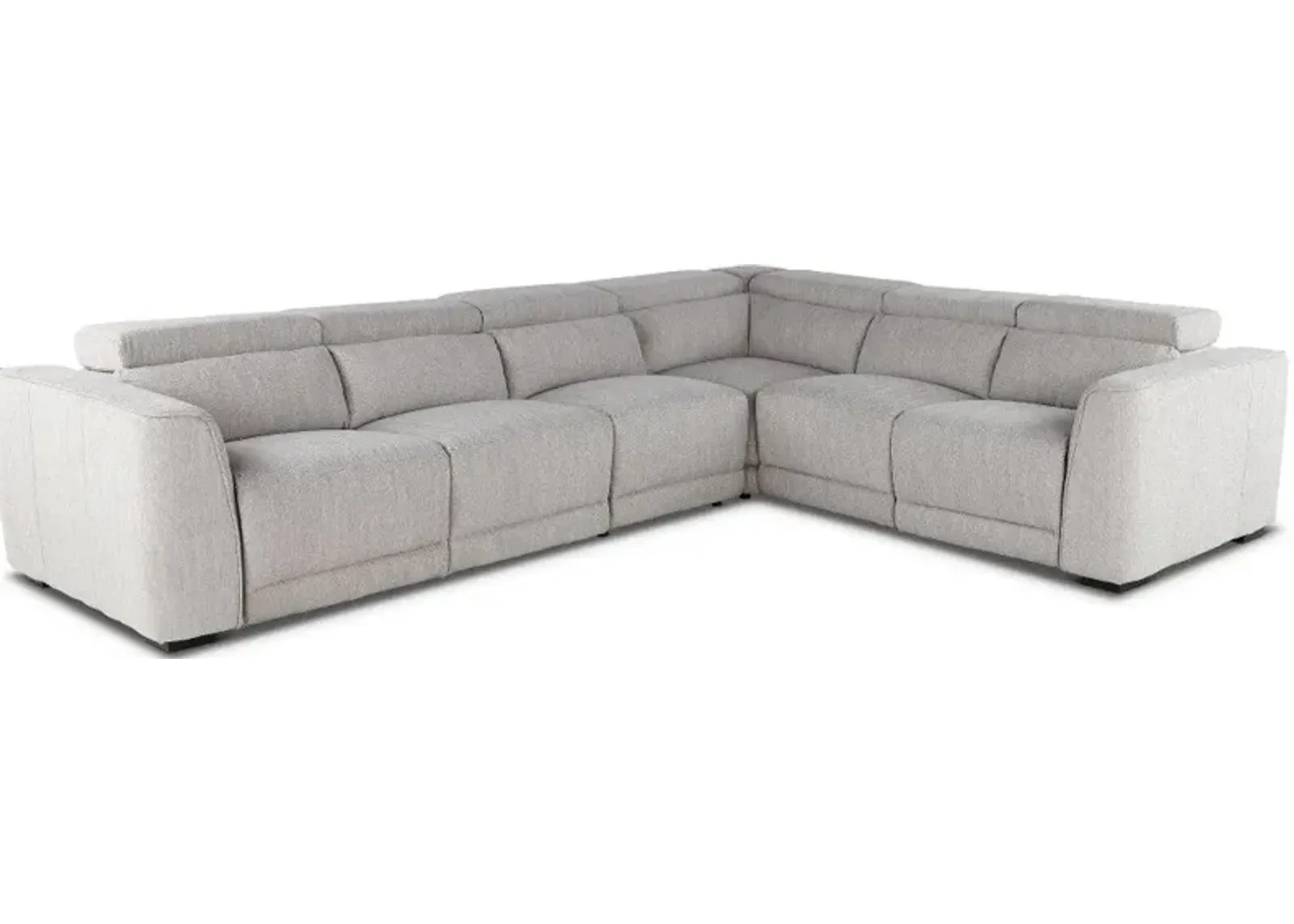 Noho Bisque 4-Piece Power Reclining Sectional