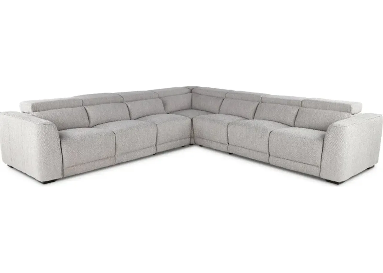 Noho Bisque 5-Piece Power Reclining Sectional