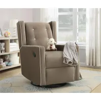 Mariella Baby Relax Mocha Swivel Glider Recliner Chair