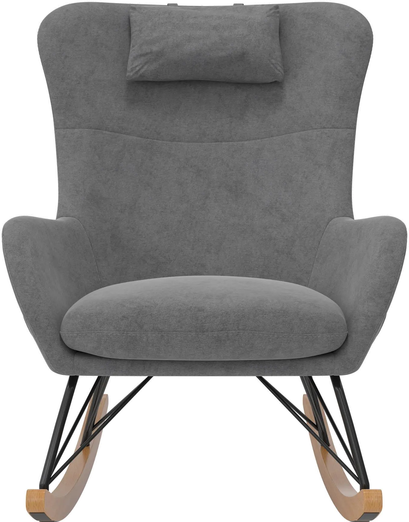 Margot Baby Relax Gray Rocker Chair