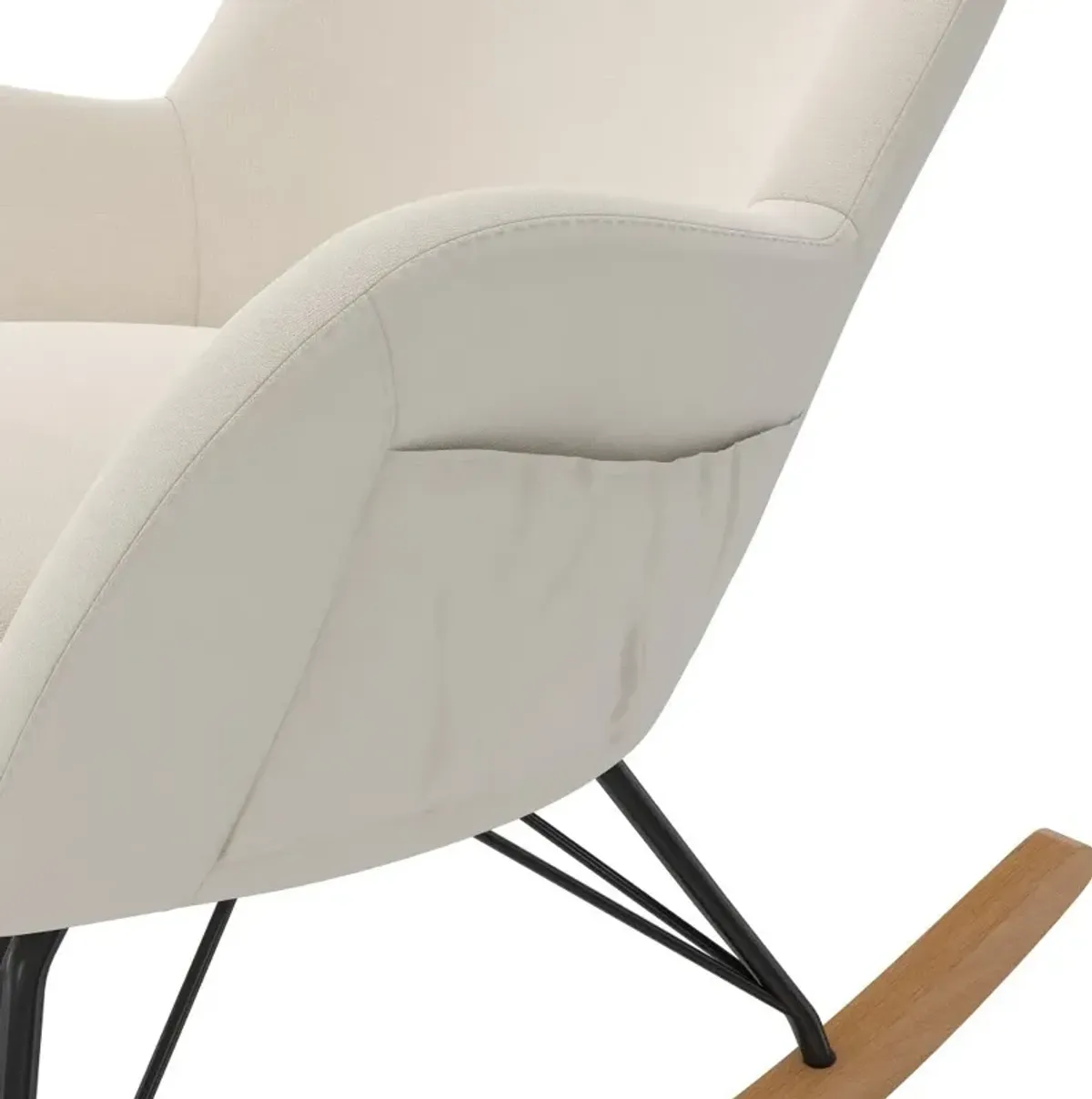 Margot Baby Relax Beige Rocker Chair