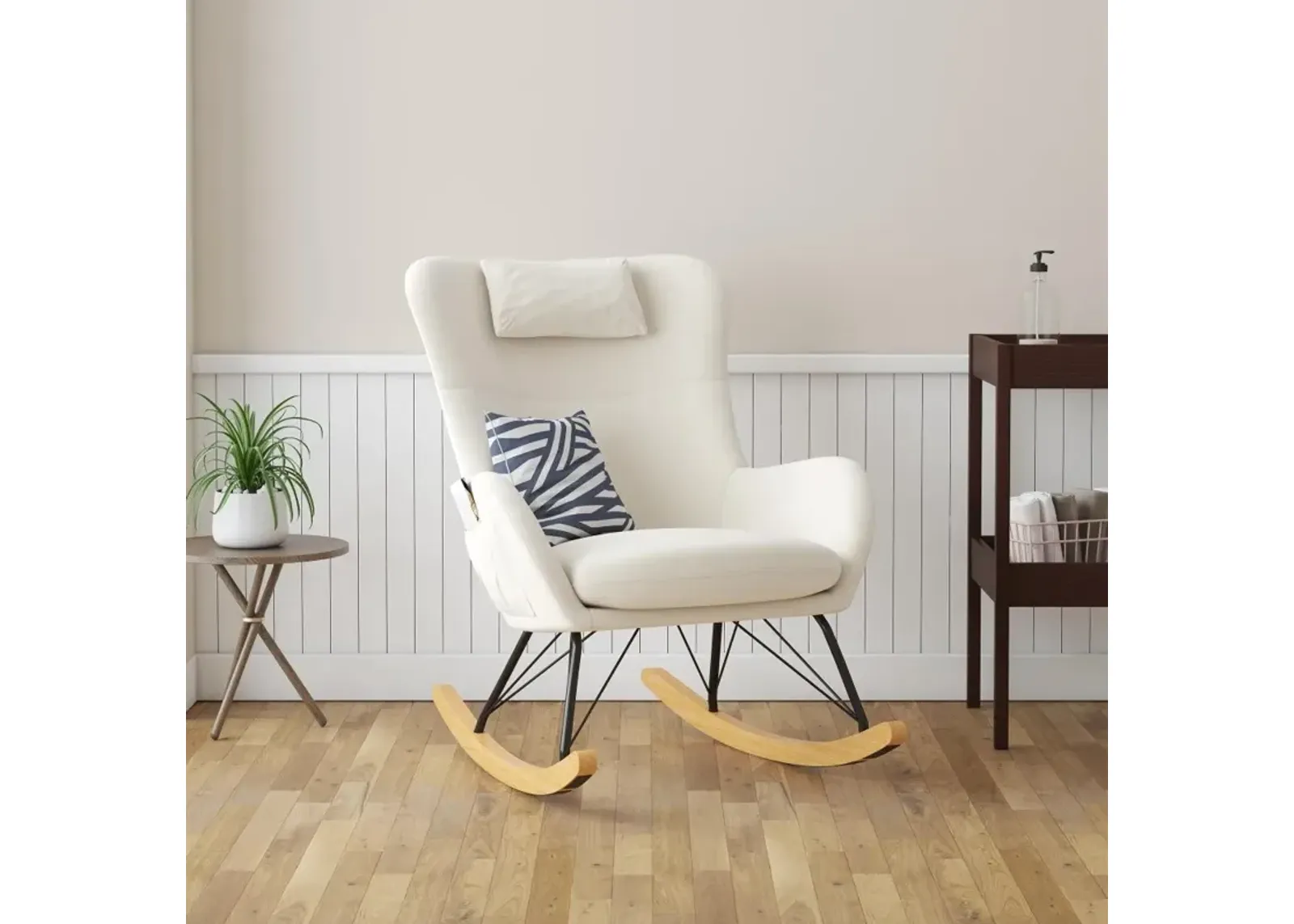 Margot Baby Relax Beige Rocker Chair