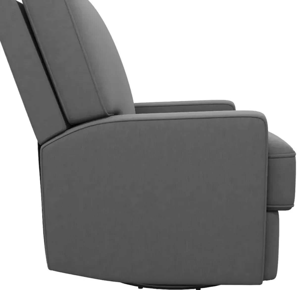 Rufus Baby Relax Dark Gray Swivel Glider Recliner Chair