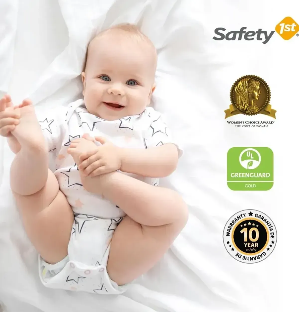 Safety 1st Standard Baby Crib & Toddler Bed Mattress with...