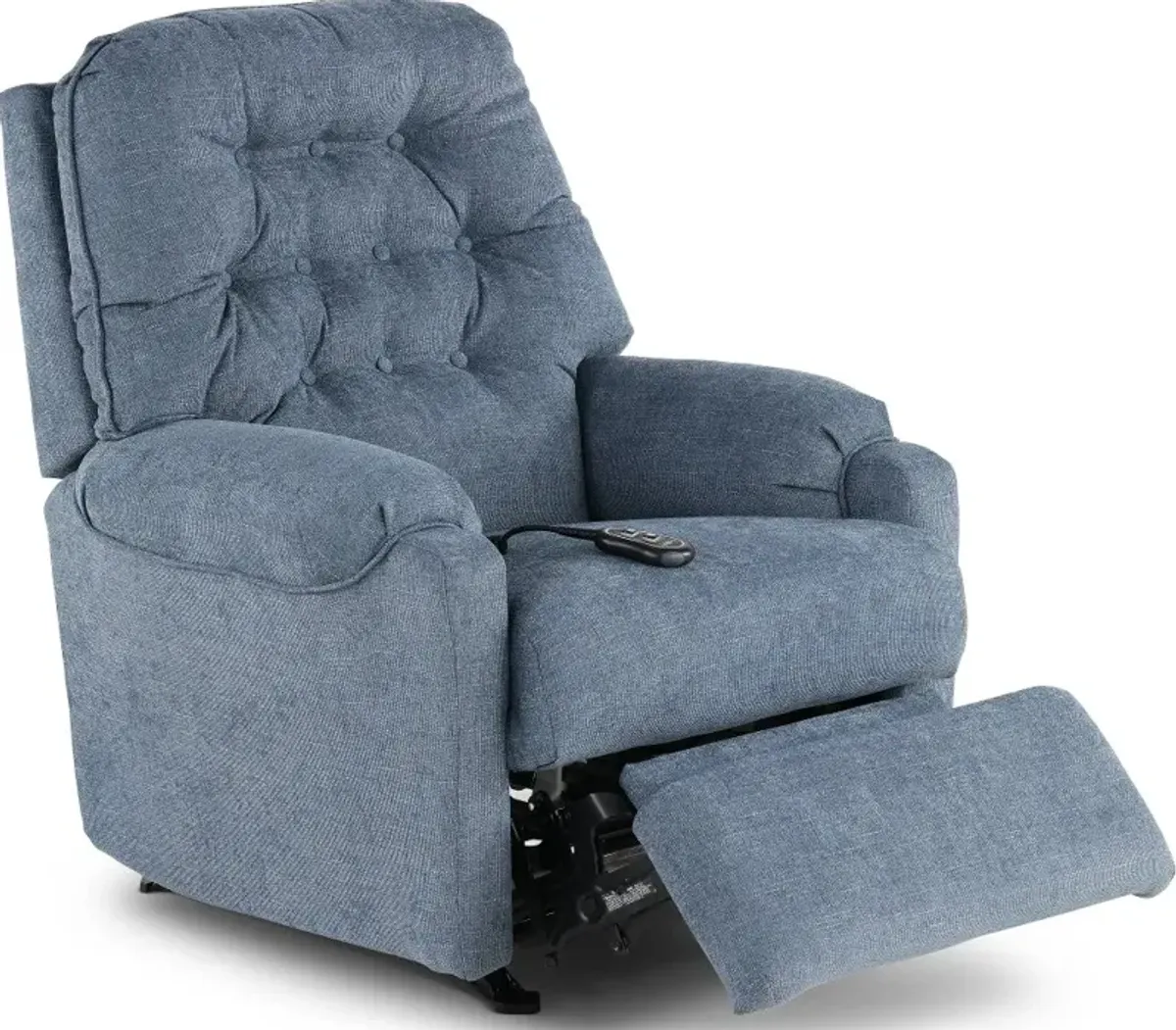 Sondra Atlantic Blue Power Recliner