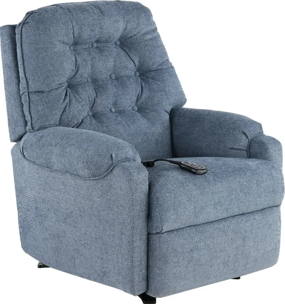 Sondra Atlantic Blue Power Recliner