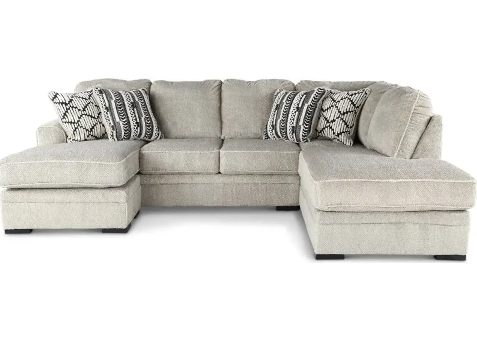 Calnita Sisal Beige 2 Piece Sectional