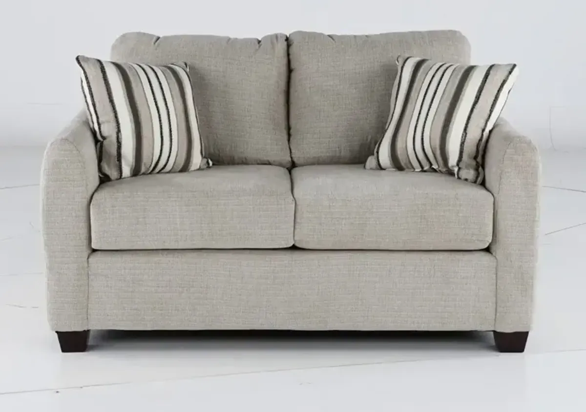 Nalia Gray Loveseat