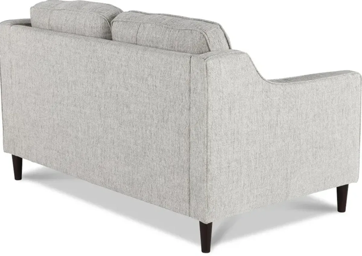 Tina Gray Loveseat