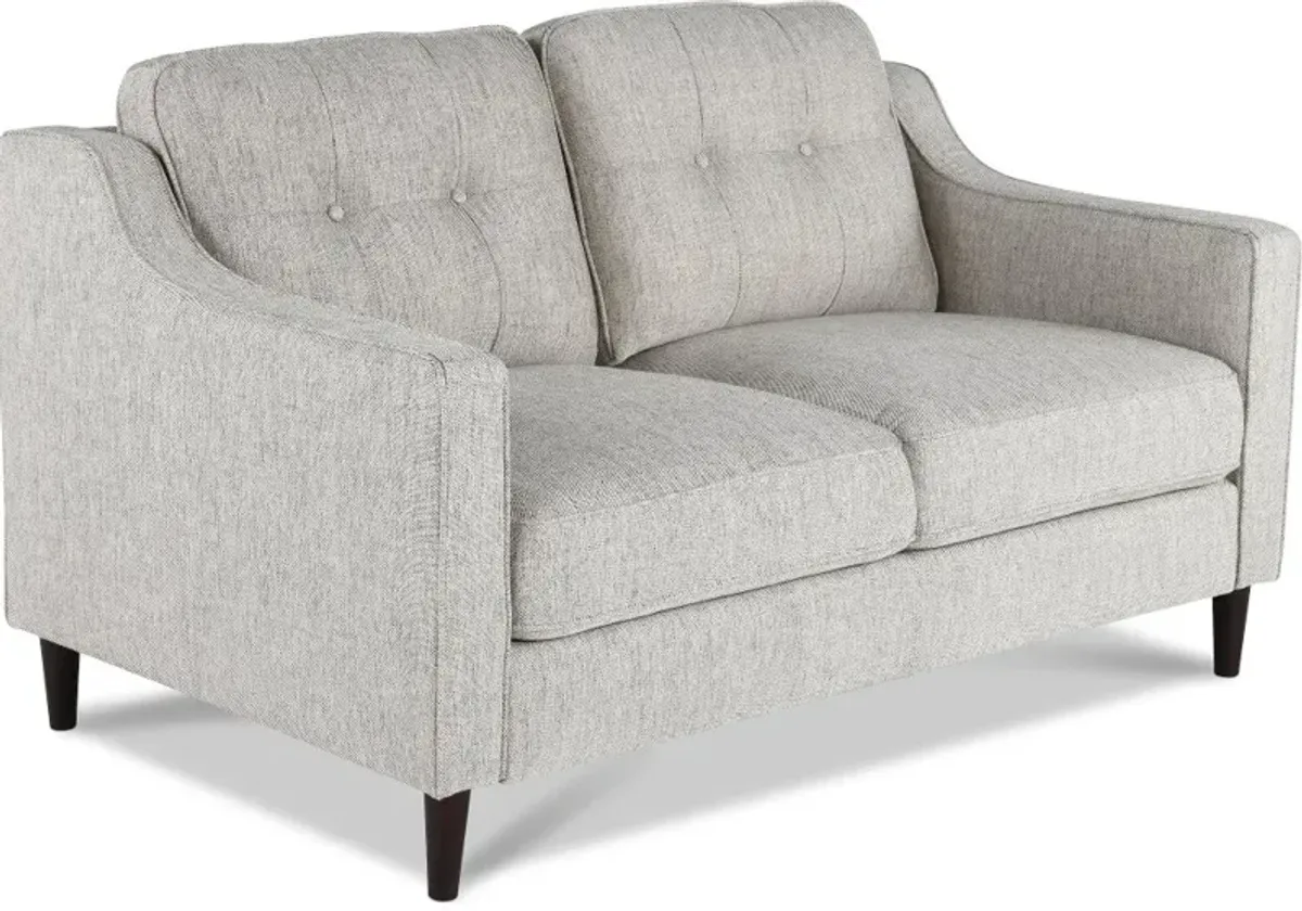 Tina Gray Loveseat