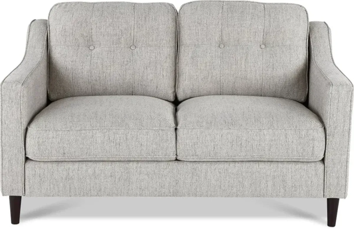 Tina Gray Loveseat