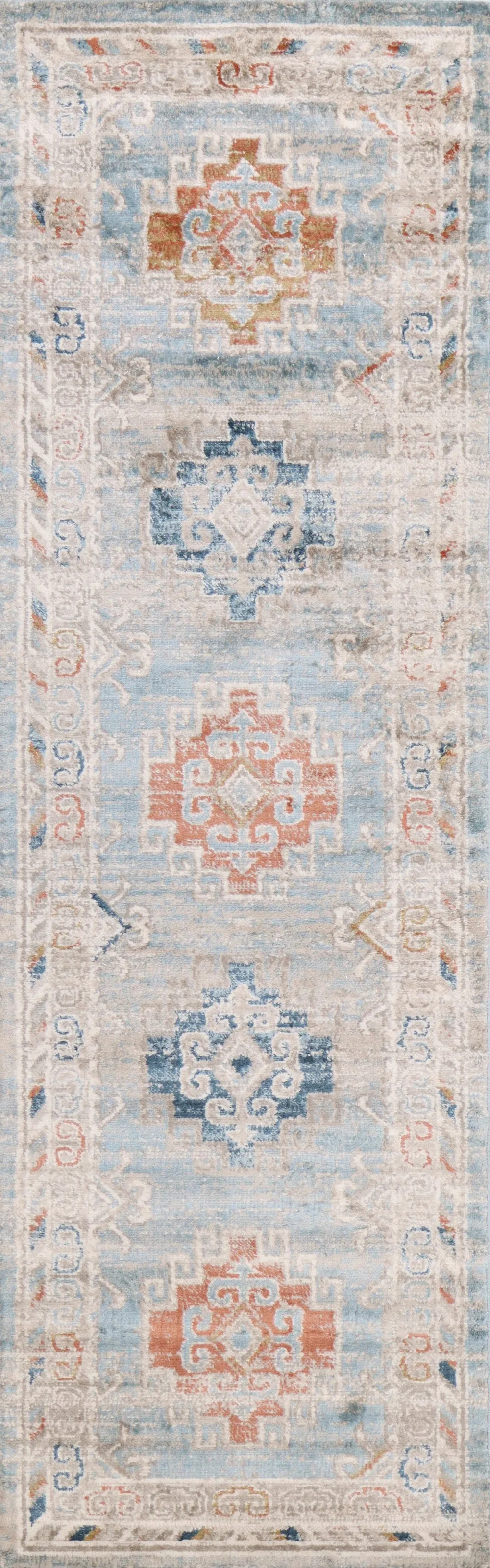 Ashland 3 x 8 Bernard Multicolor Rug