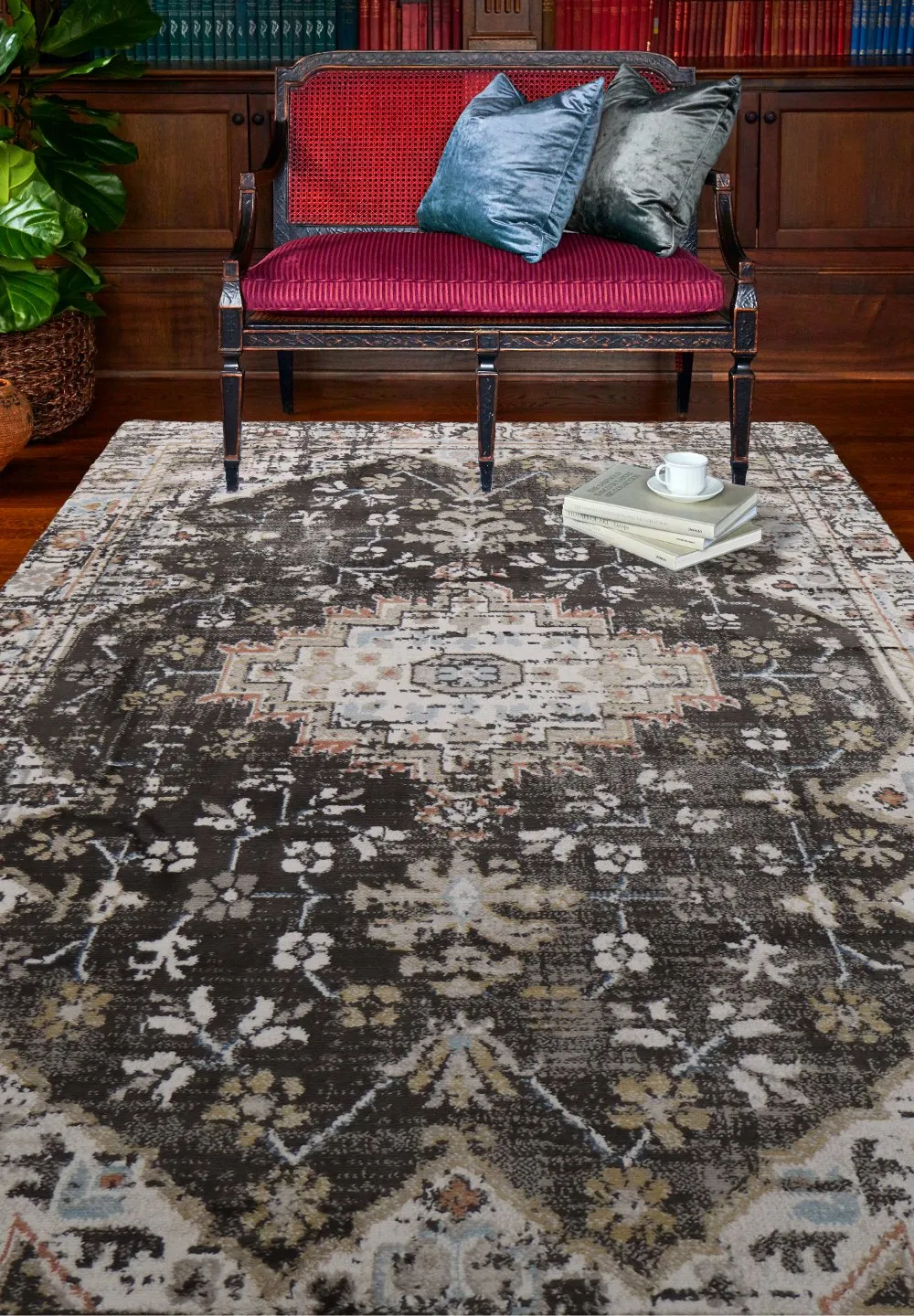 Ashland 4 x 6 Bruno Charcoal Rug