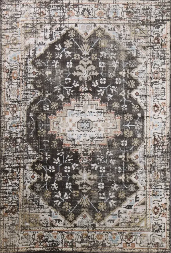 Ashland 5 x 8 Bruno Charcoal Area Rug