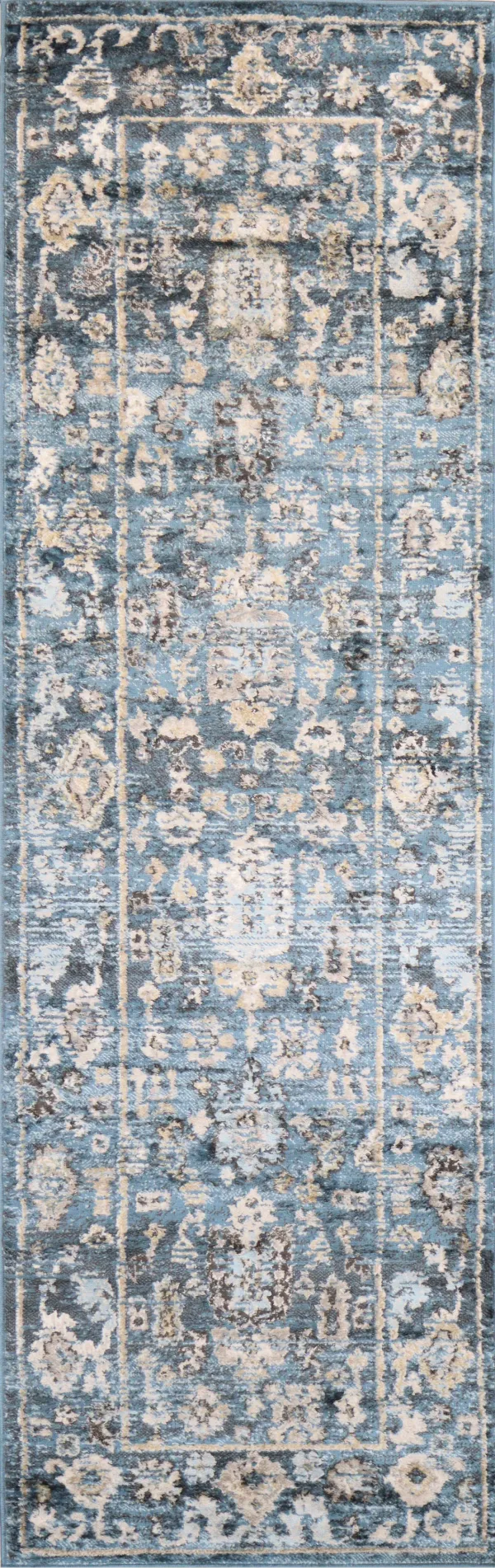 Ashland Byroon Blue Runner Rug