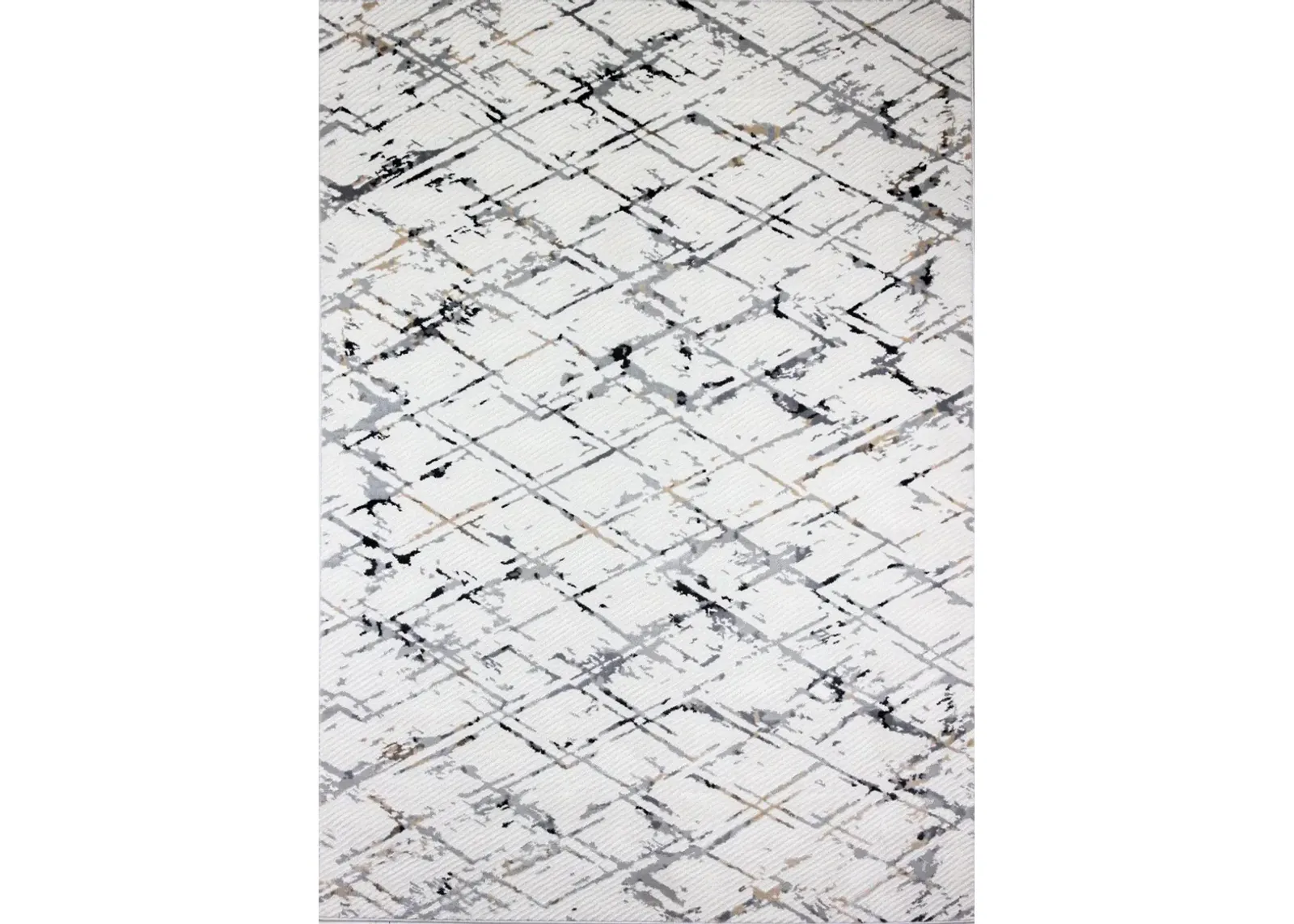 Ziyad 4 x 6 Carlyle White Area Rug