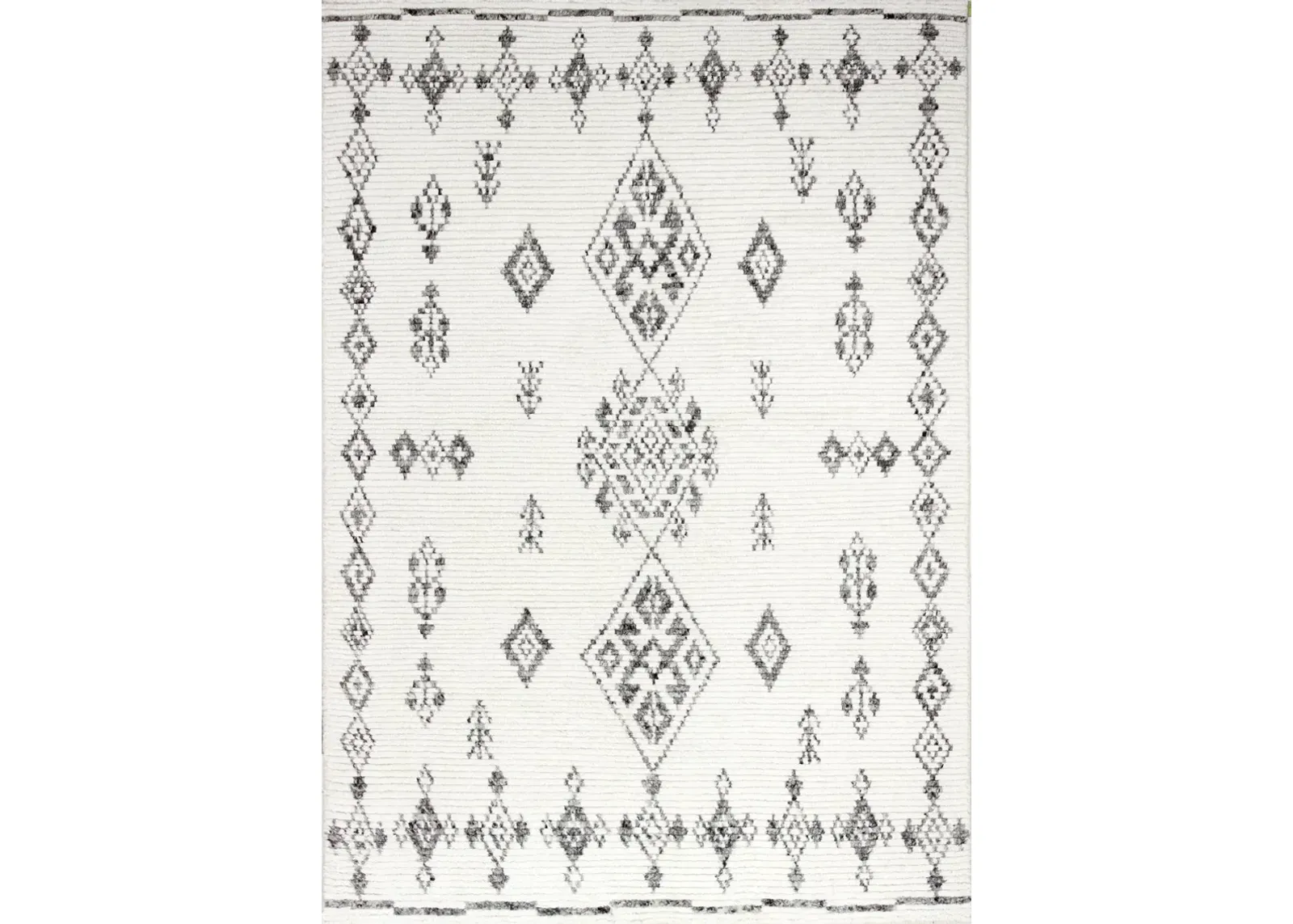 Marrakesh 4 x 6 July Ivory Wool Area Rug