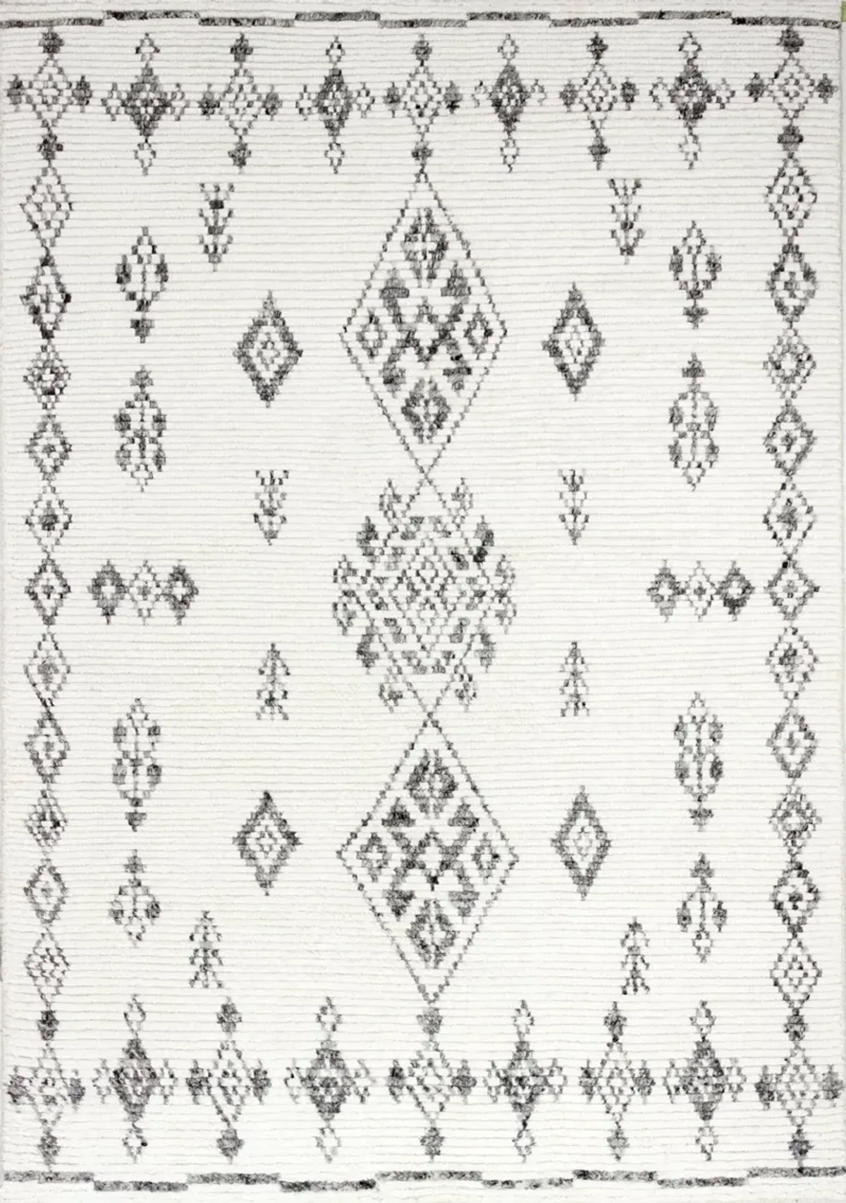 Marrakesh 4 x 6 July Ivory Wool Area Rug