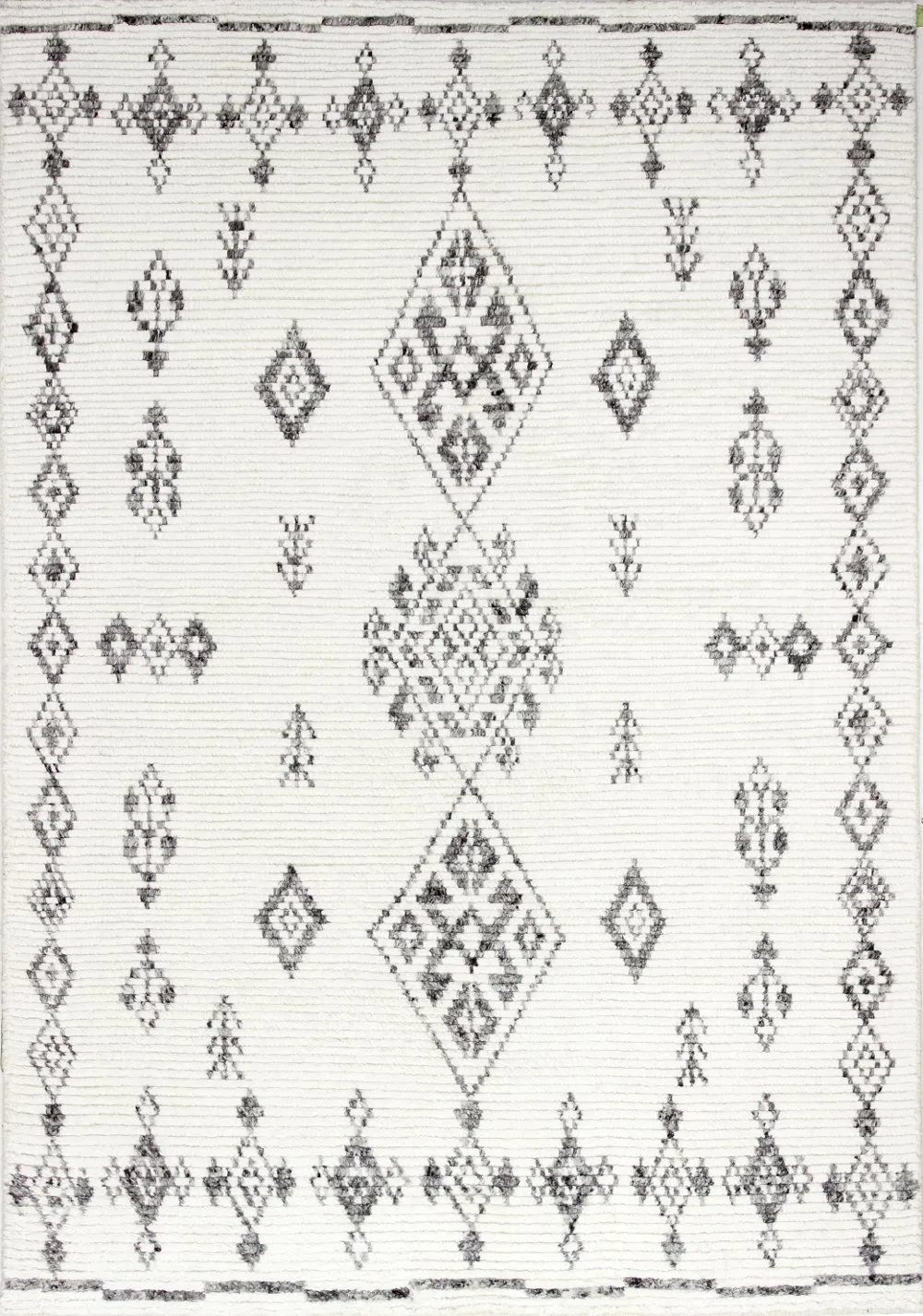 Marrakesh 4 x 6 July Ivory Wool Area Rug