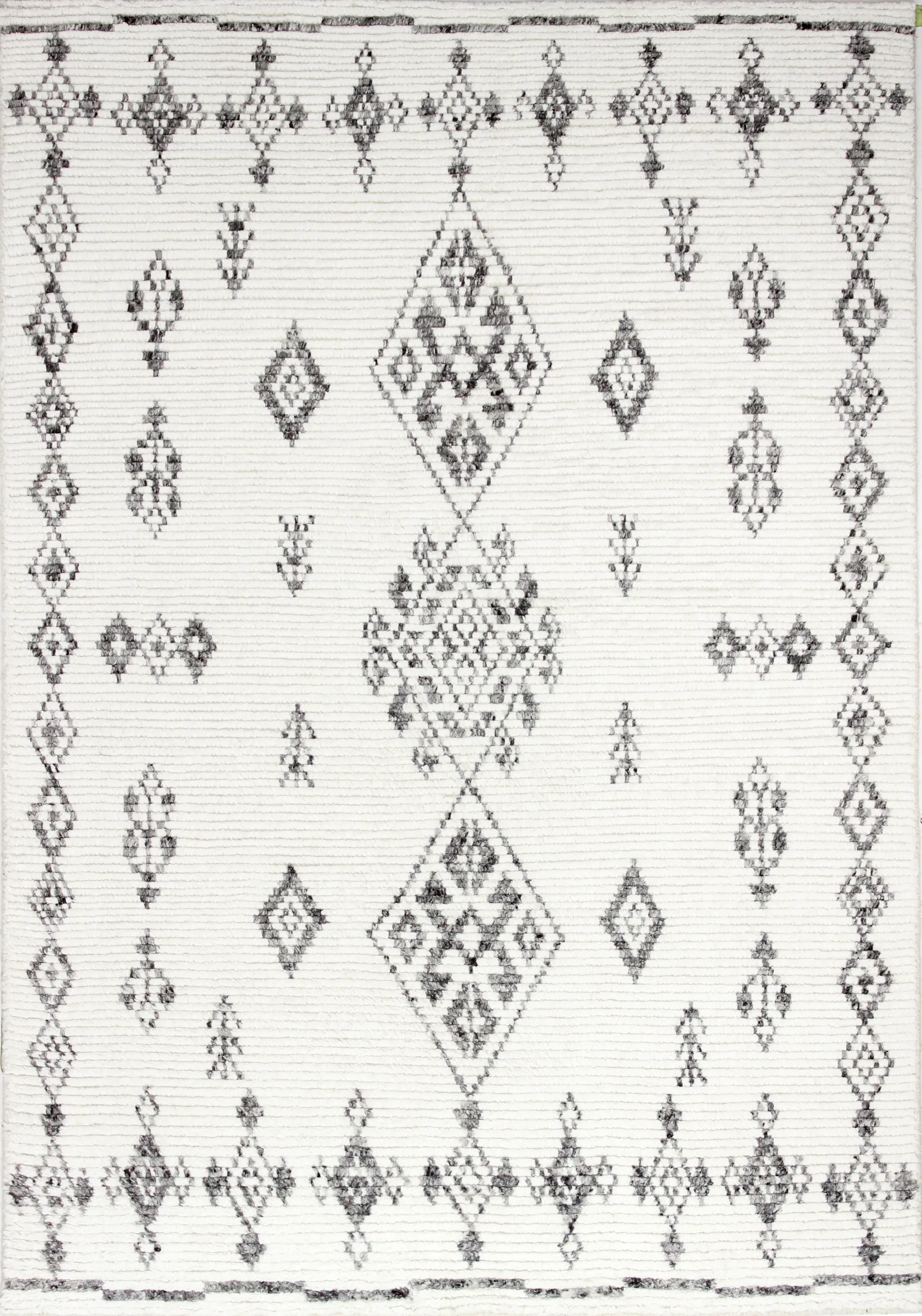 Marrakesh 8 x 10 July Ivory Wool Area Rug
