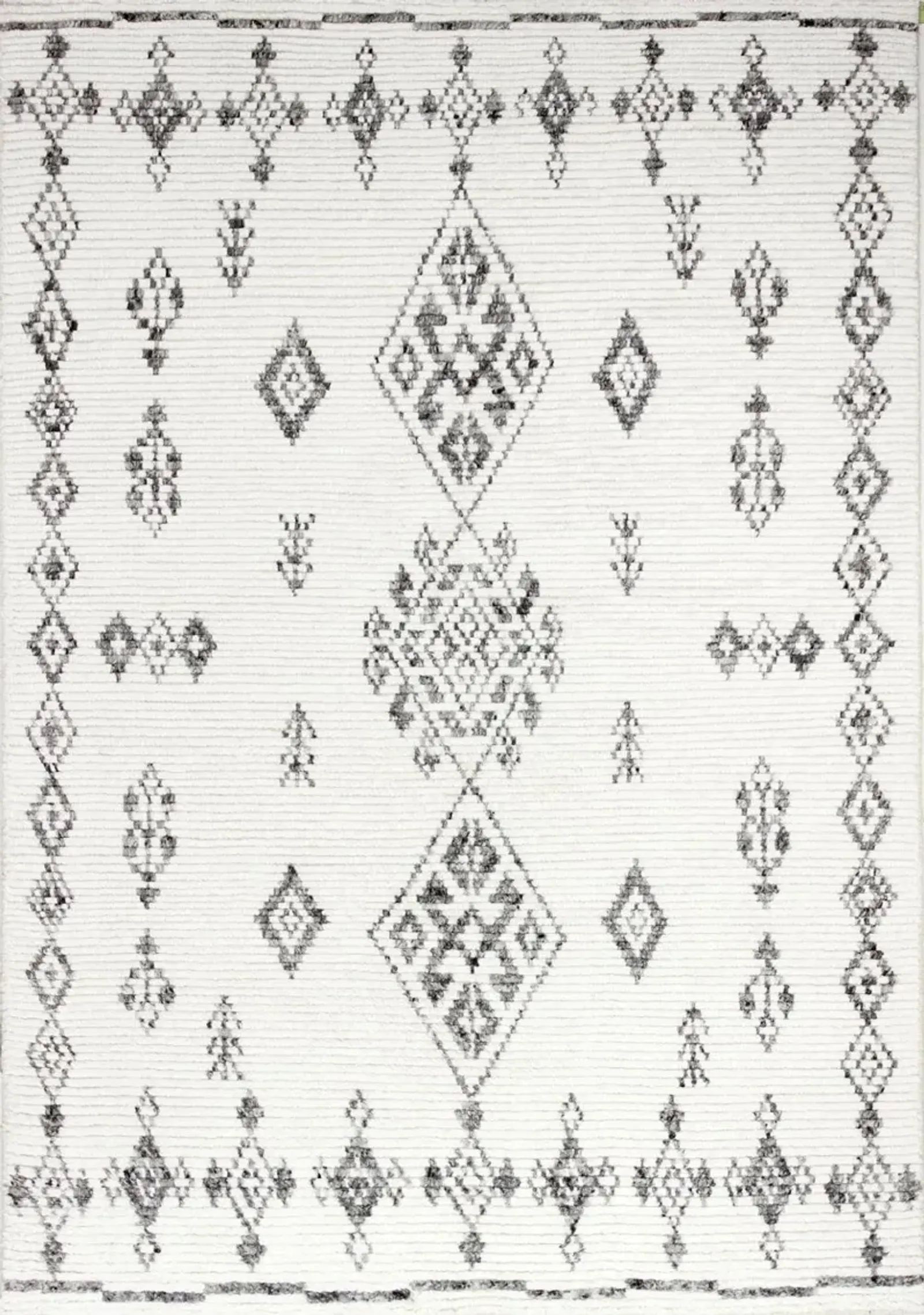 Marrakesh 9 x 12 July Ivory Wool Area Rug