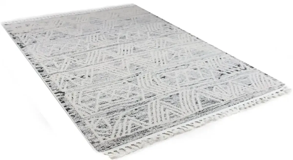 Montauk Bryson Gray Runner Rug