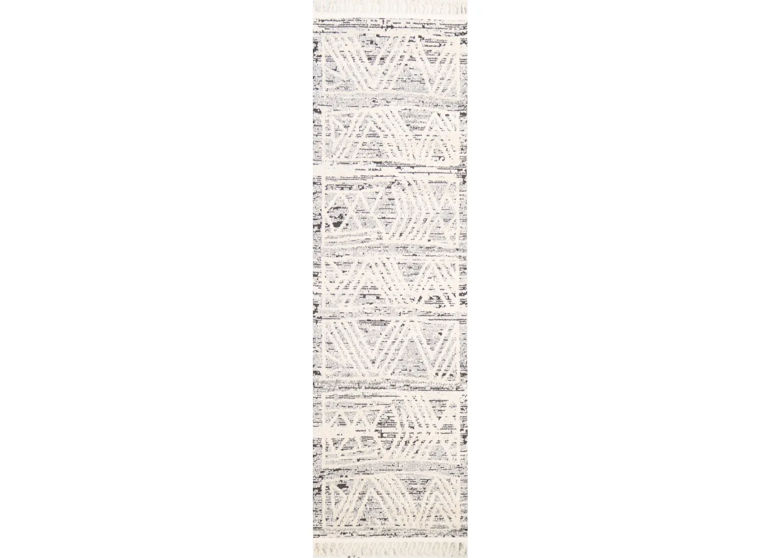 Montauk Bryson Gray Runner Rug