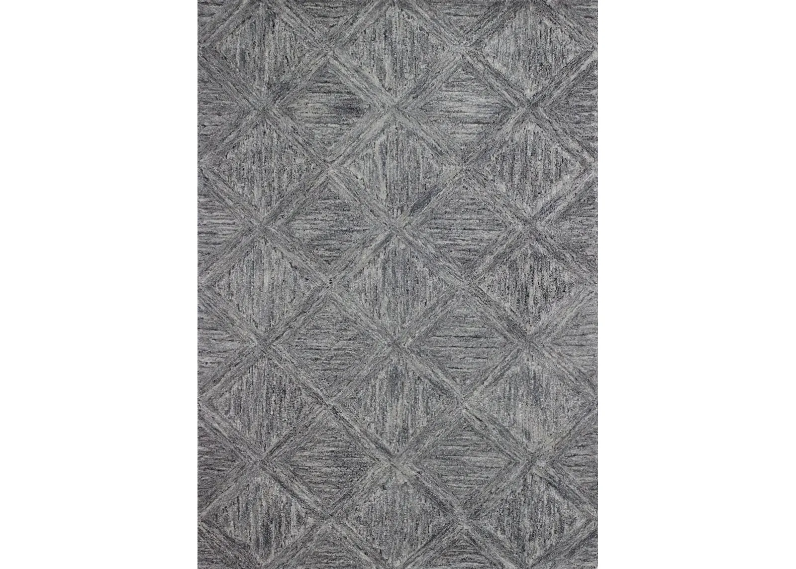 Verona 4 x 6 Nayla Gray Wool Area Rug