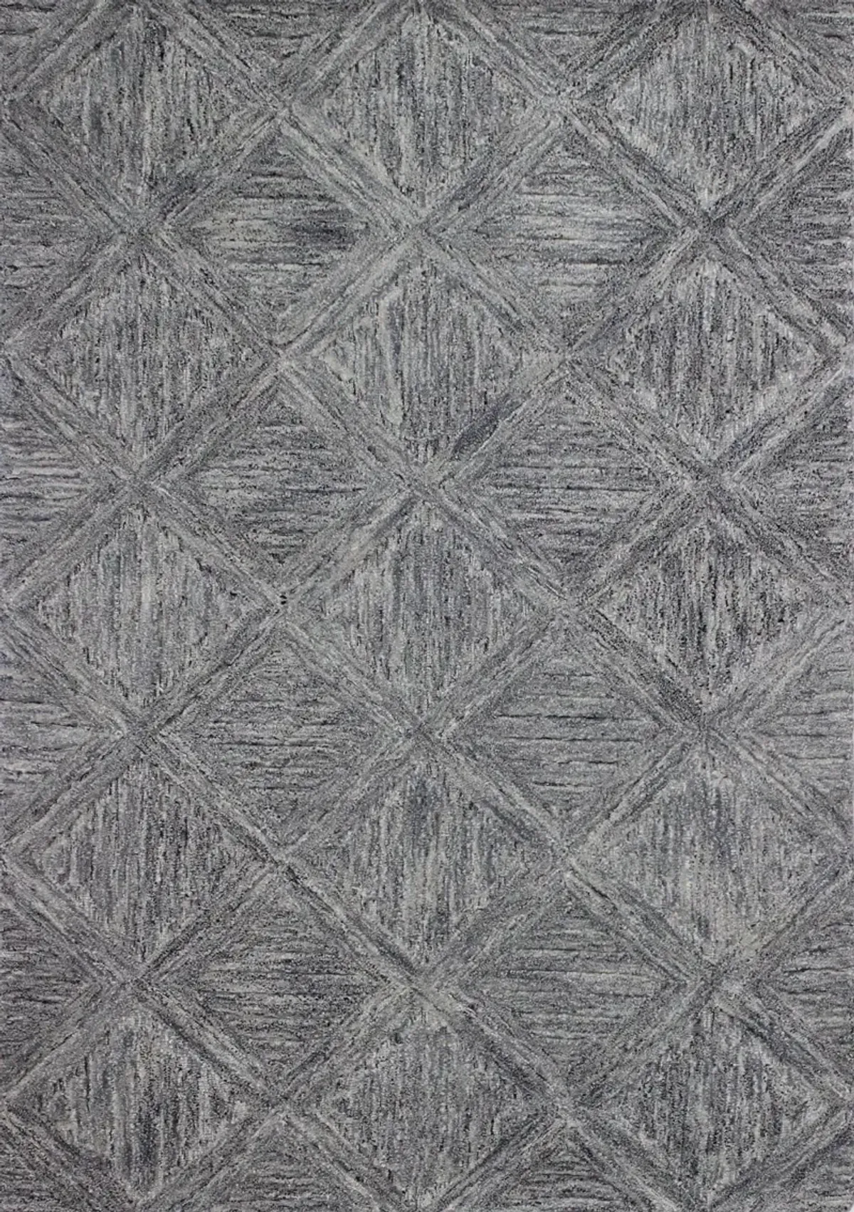 Verona 4 x 6 Nayla Gray Wool Area Rug