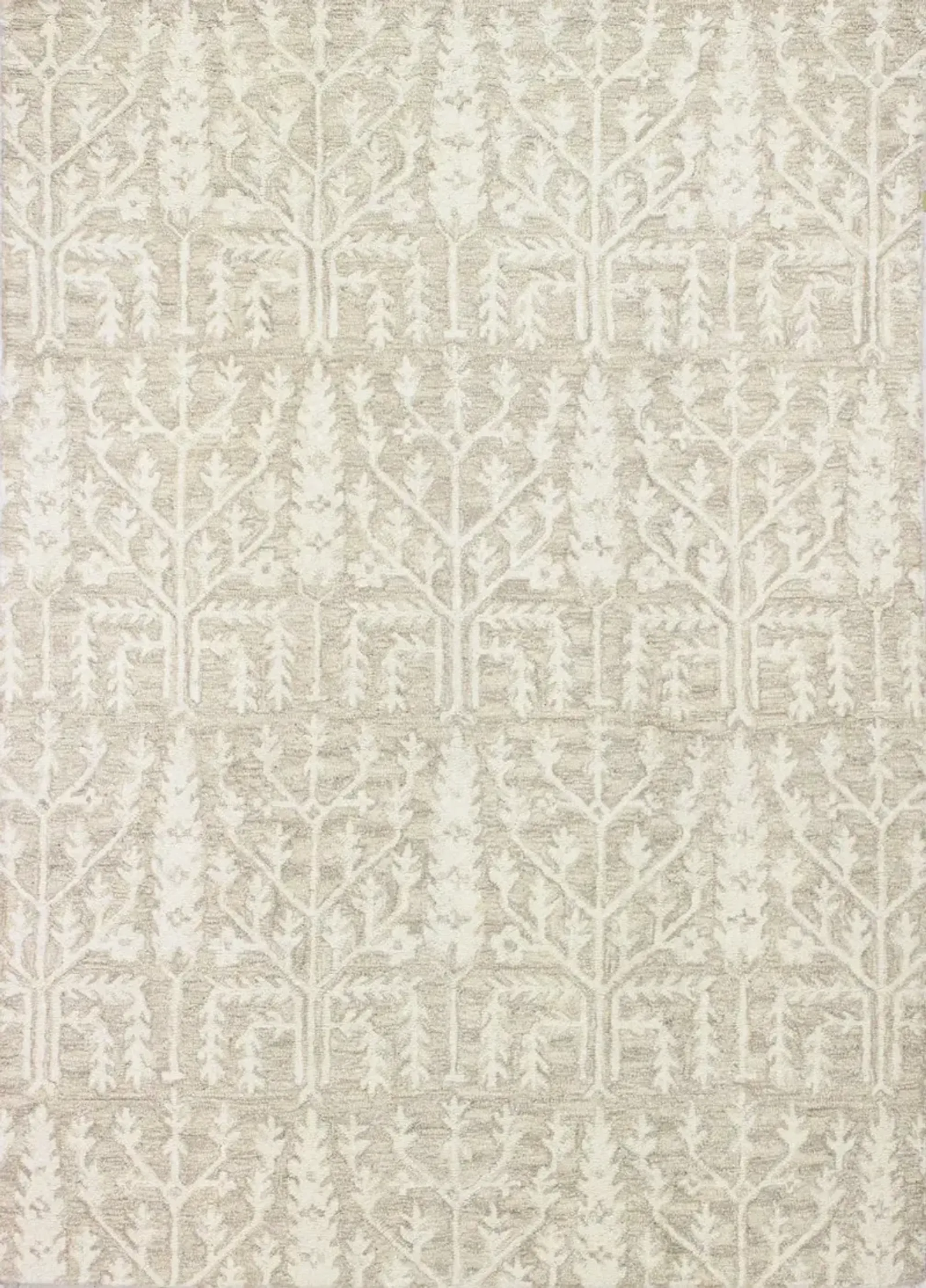 Valencia Novalee 9 x 12 Beige Wool Hand Tufted Area Rug