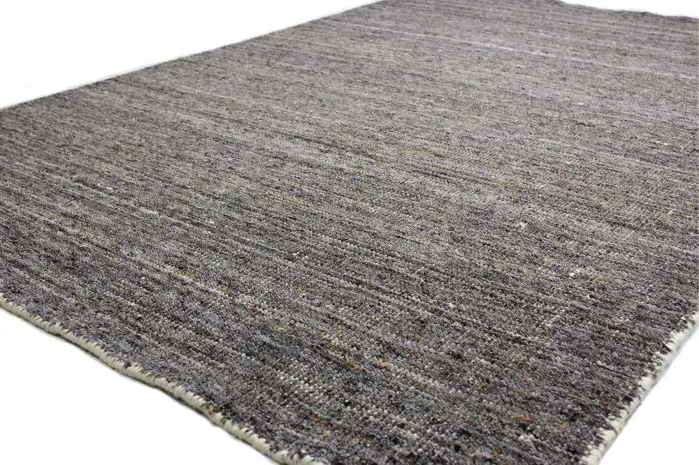 Savannah Norvil 4 x 6 Wool Hand Loomed Gray Area Rug