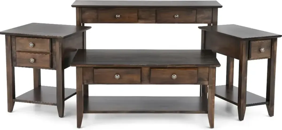 Archbold Dark Brown Coffee Table