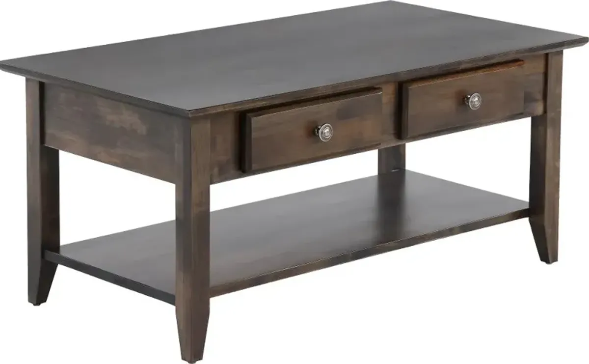 Archbold Dark Brown Coffee Table