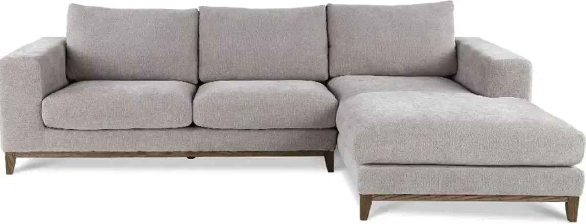 Oliver Gray 2 Piece Chaise Sectional