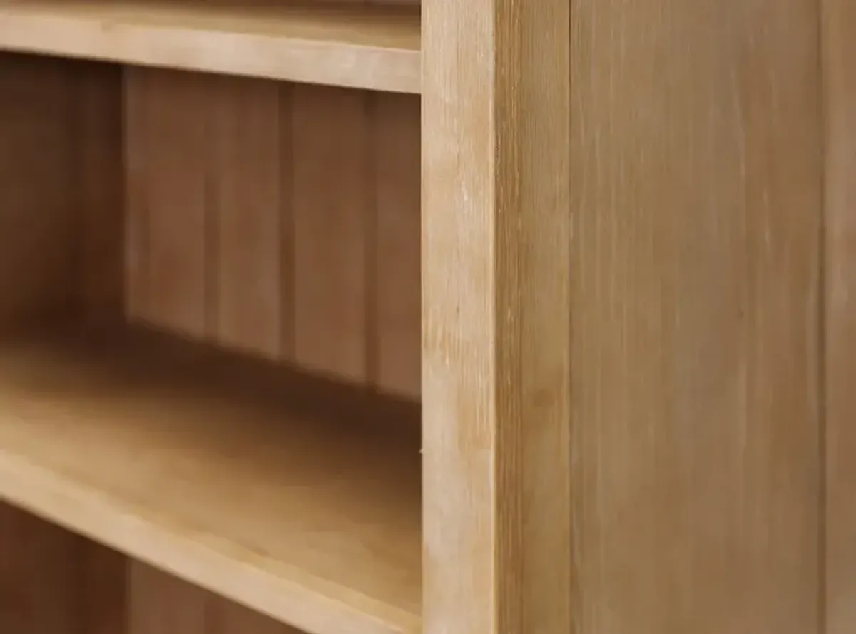 Laurel Natural Oak Open Bookcase