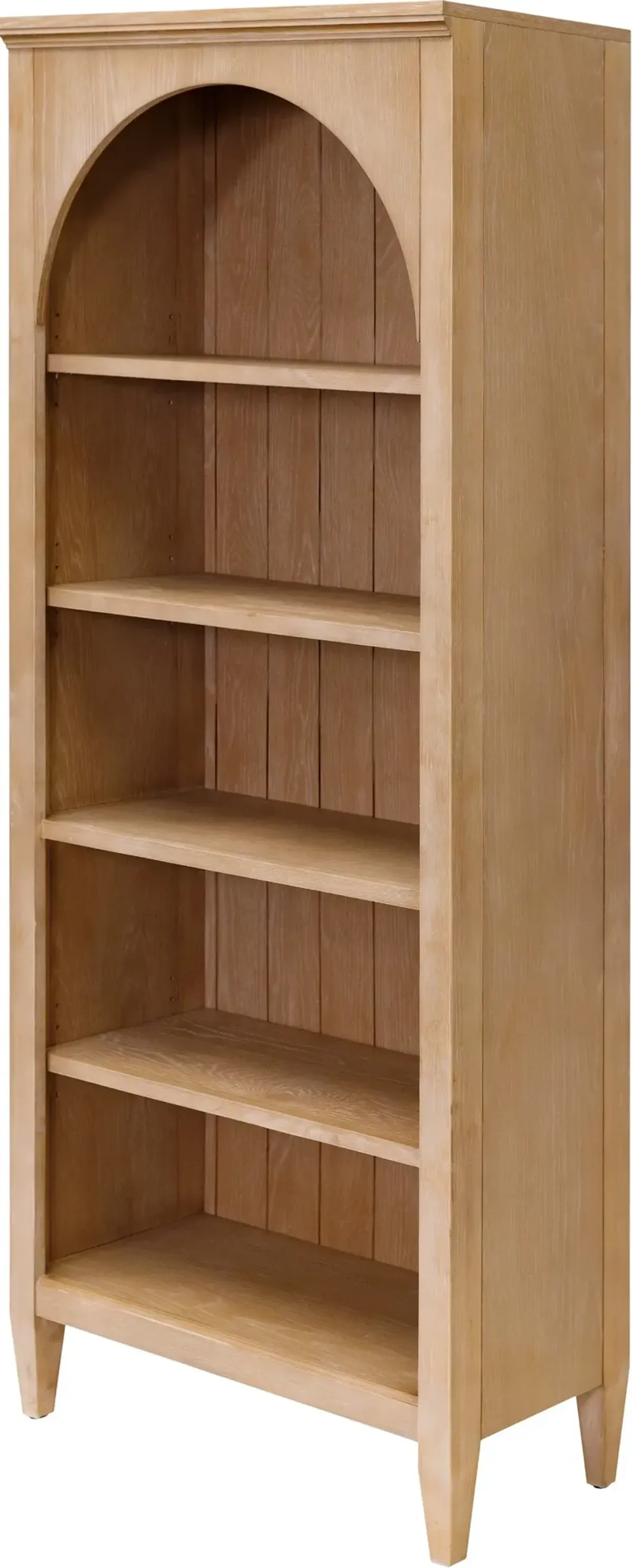 Laurel Natural Oak Open Bookcase