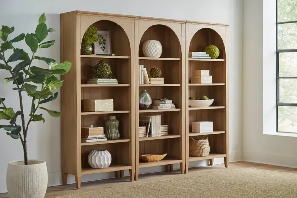 Laurel Natural Oak Open Bookcase