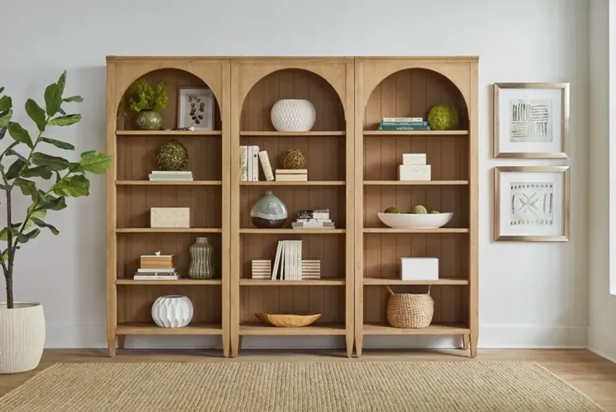 Laurel Natural Oak Open Bookcase