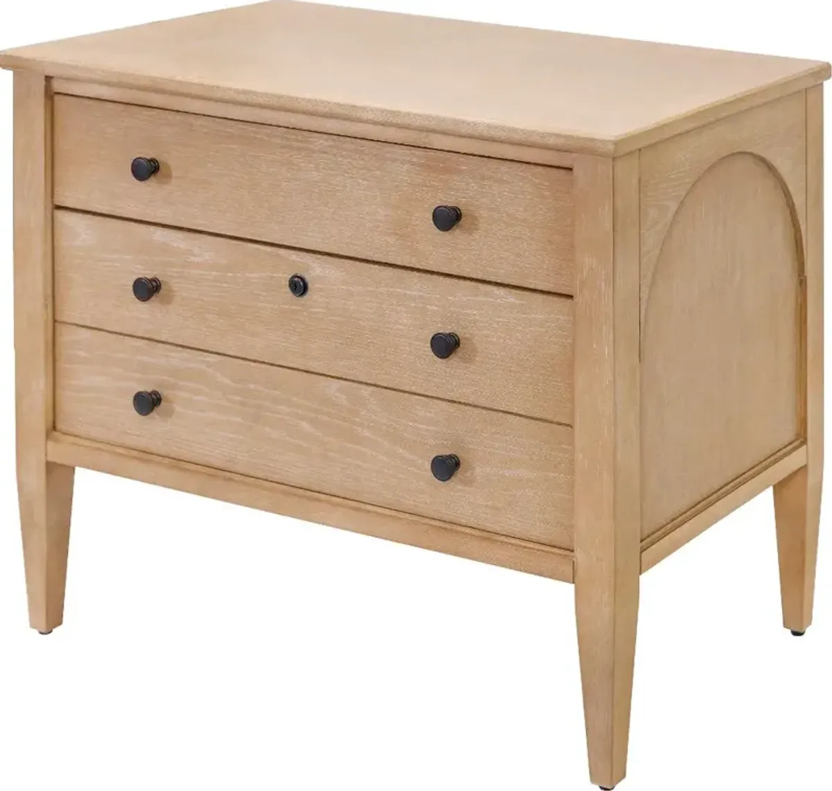 Laurel Natural Oak Lateral Filing Chest