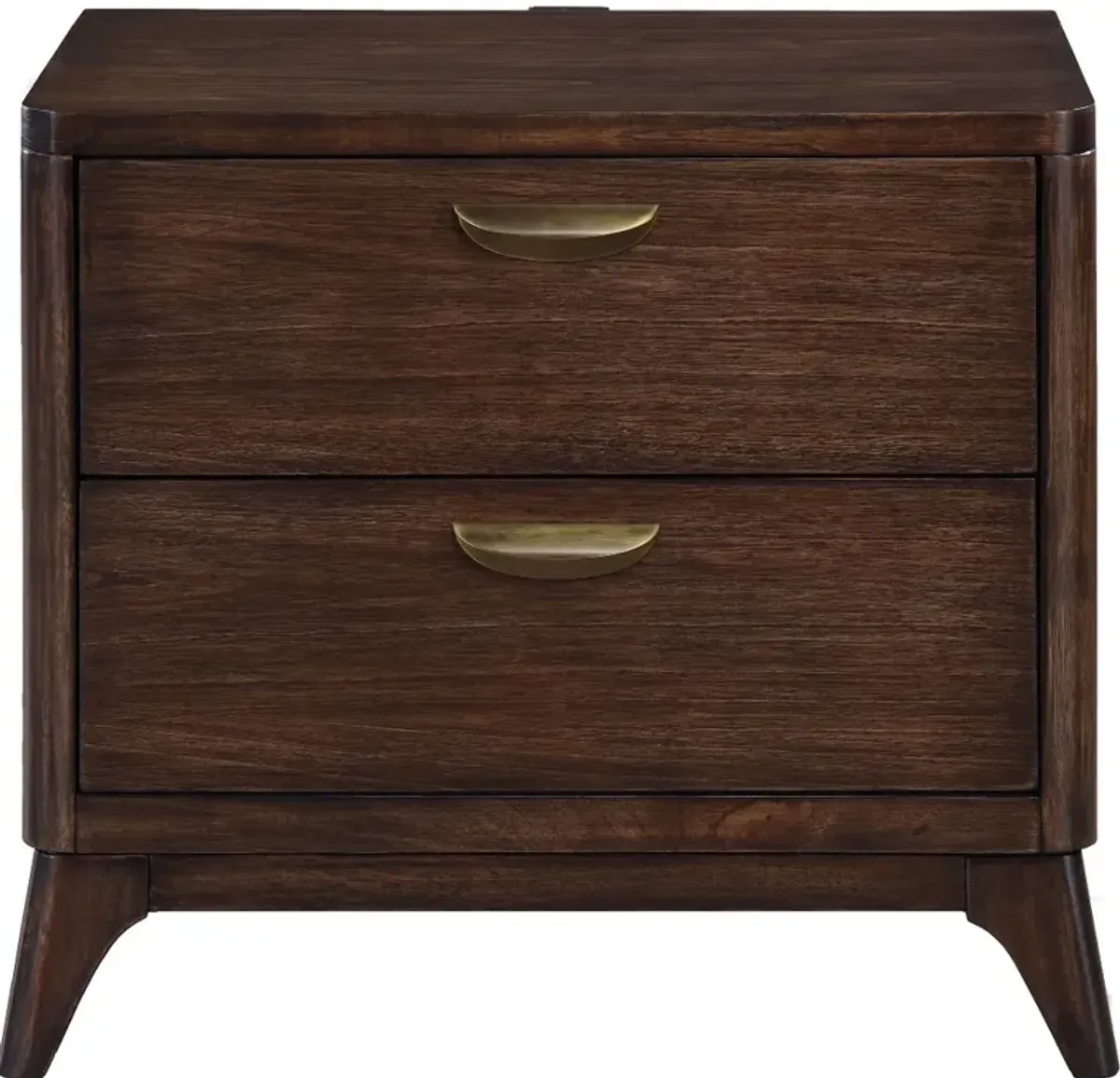 Aussie Chocolate Brown Nightstand