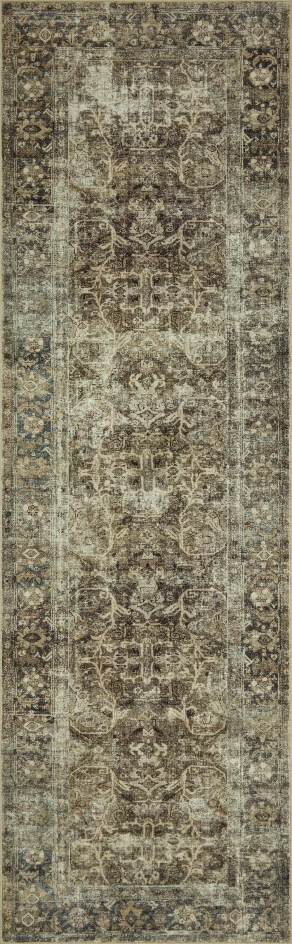 Sinclair Antique Pebble Taupe 8 Foot Runner