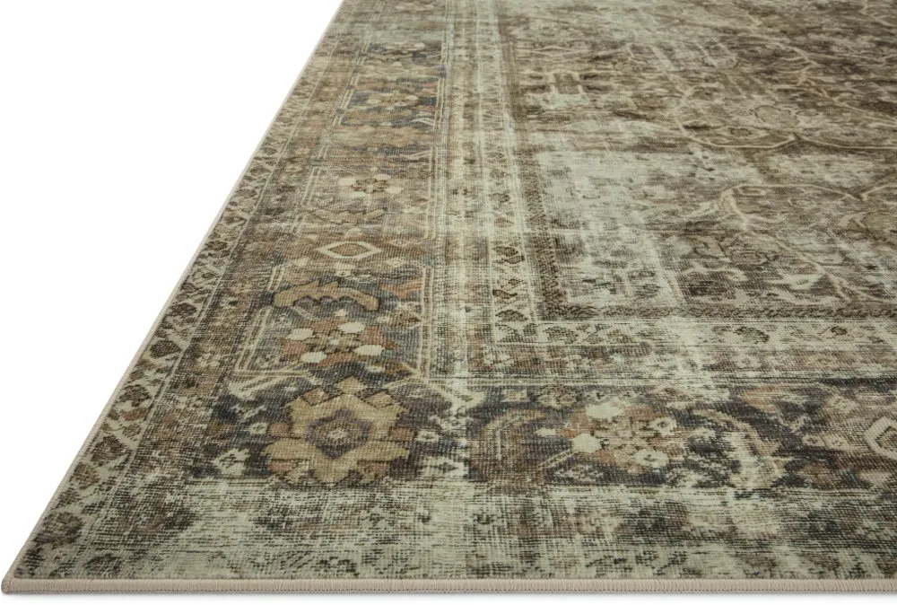 Sinclair Antique Pebble Taupe 12 Foot Runner