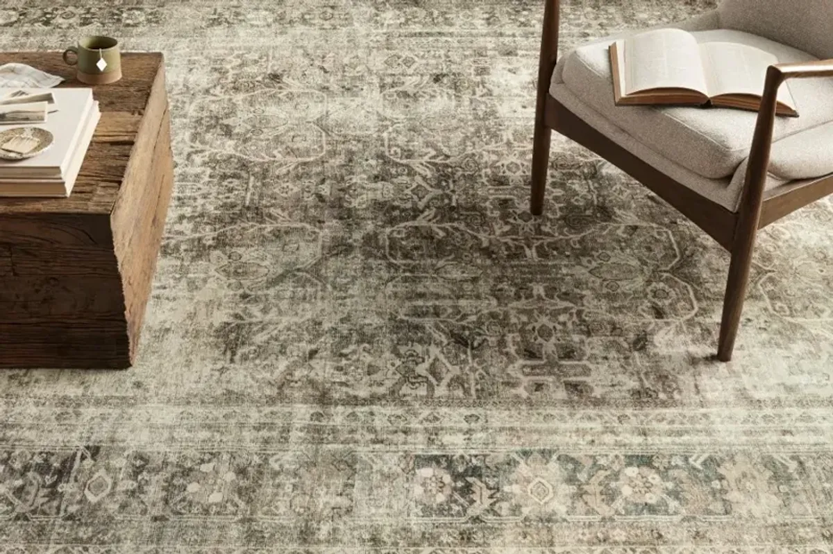 Sinclair 5 x 7 Antique Pebble Taupe Area Rug