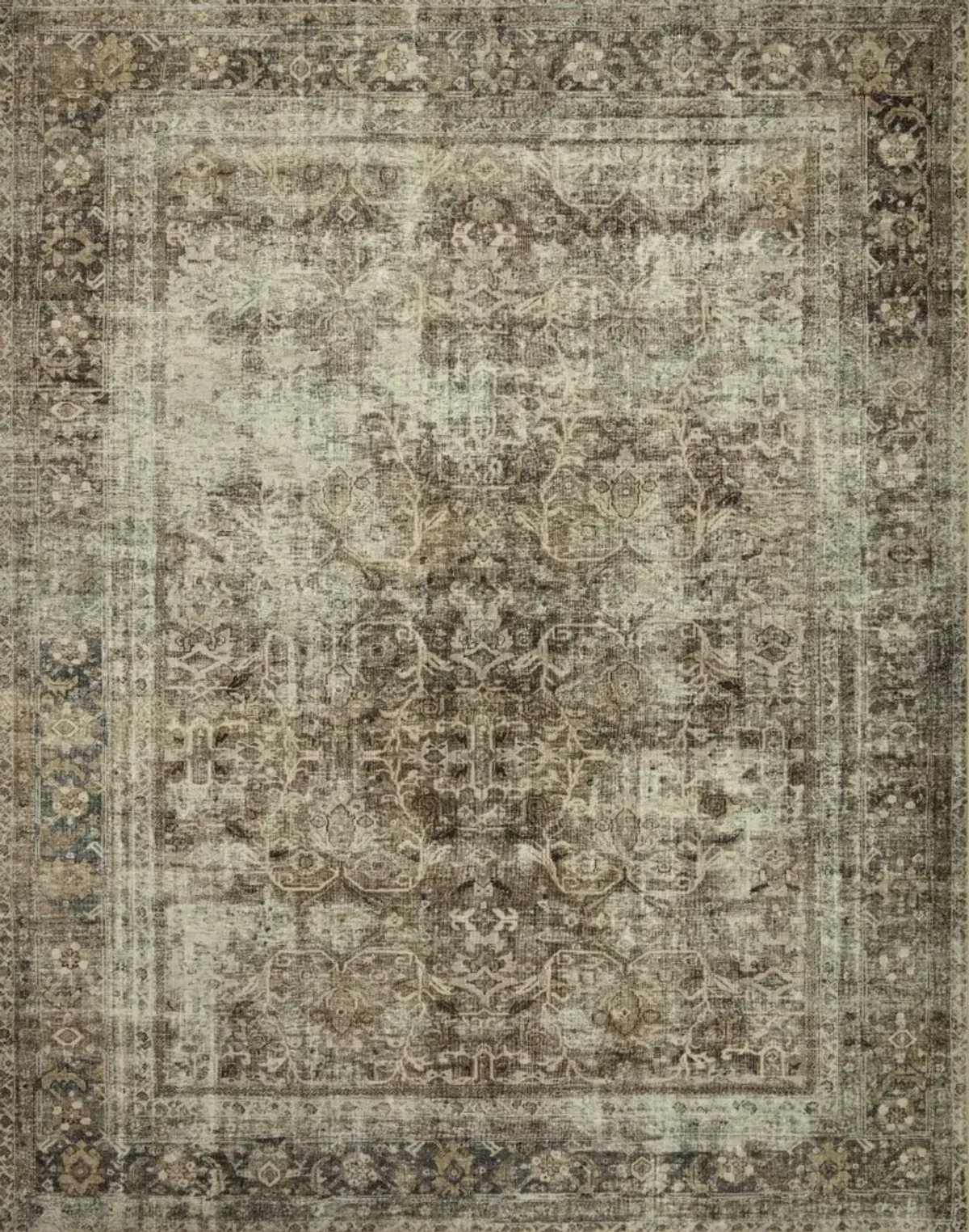 Sinclair 5 x 7 Antique Pebble Taupe Area Rug