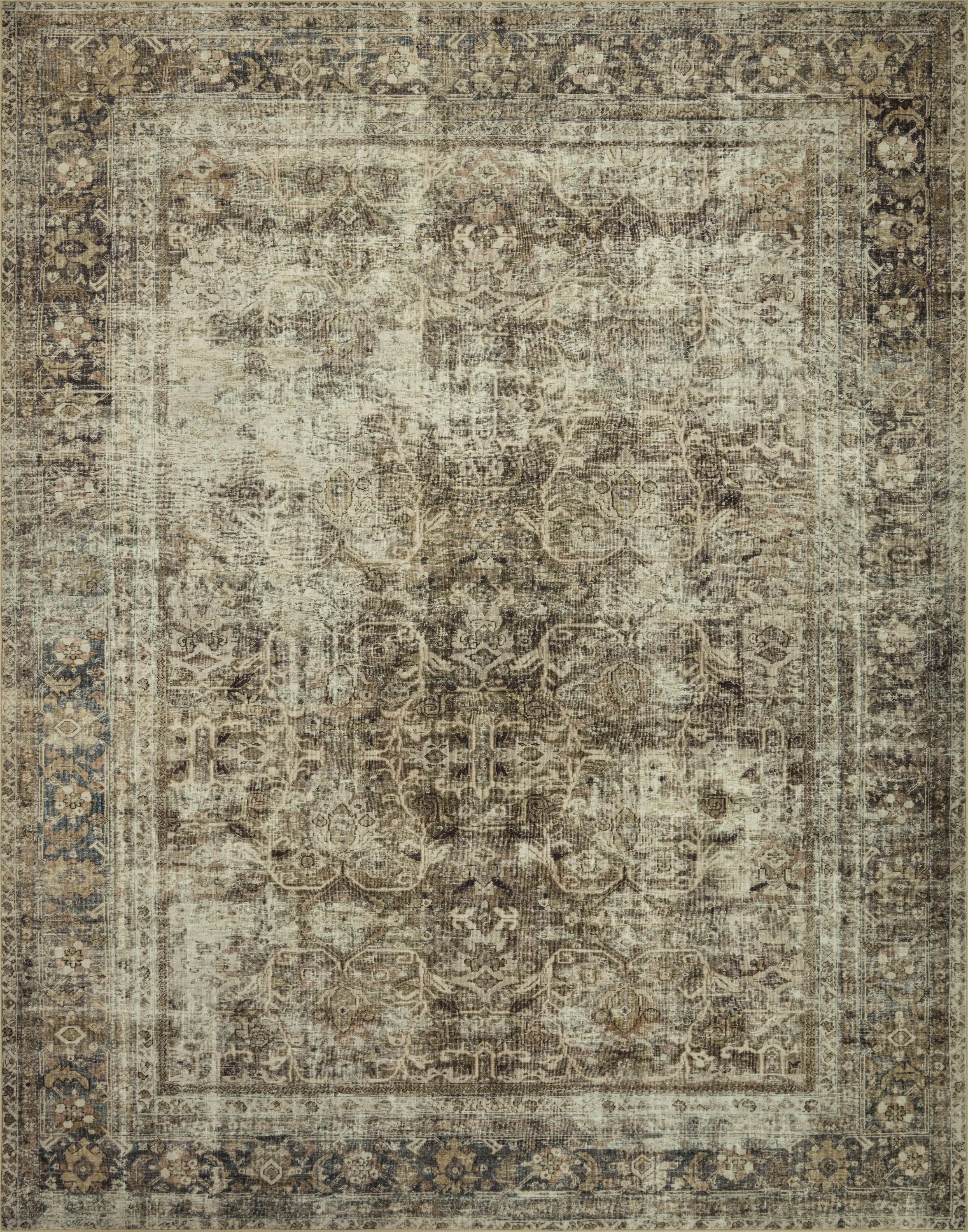 Sinclair 5 x 7 Antique Pebble Taupe Area Rug